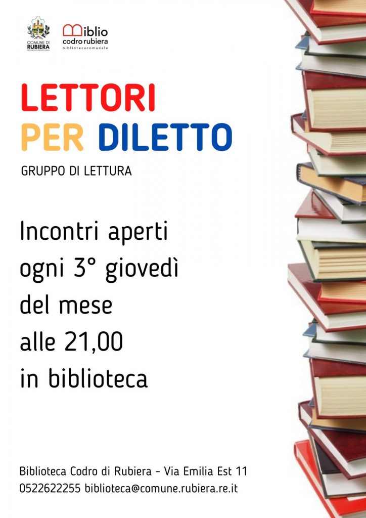 Lettori per diletto – Comune di Rubiera