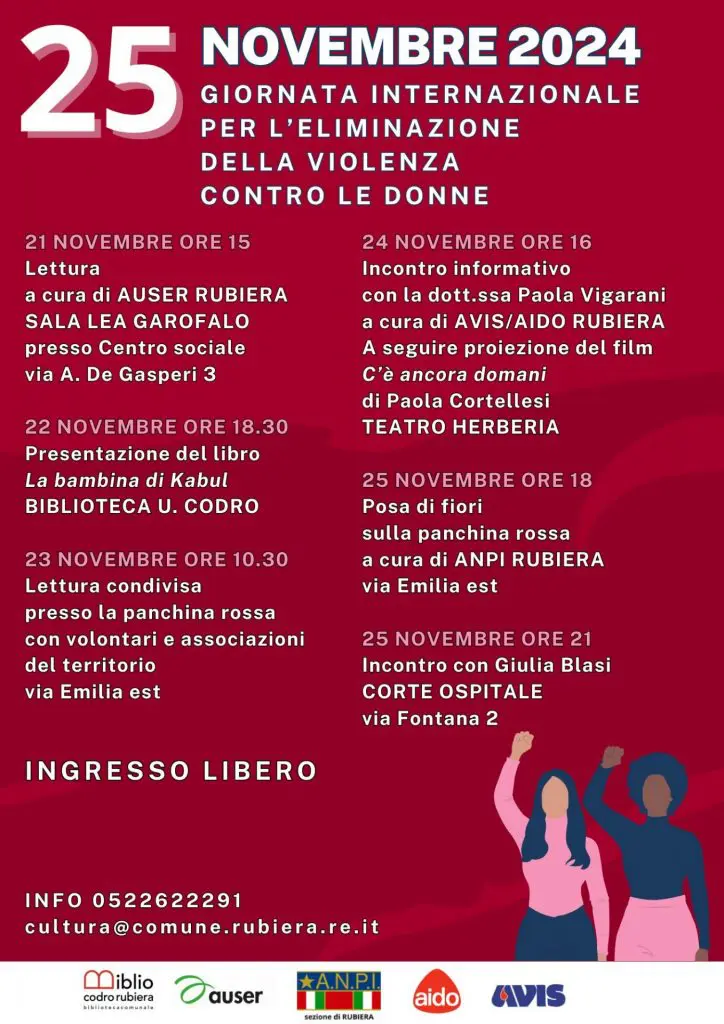 Leggi: «Giornata Internazionale per l’eliminazione della violenza…»